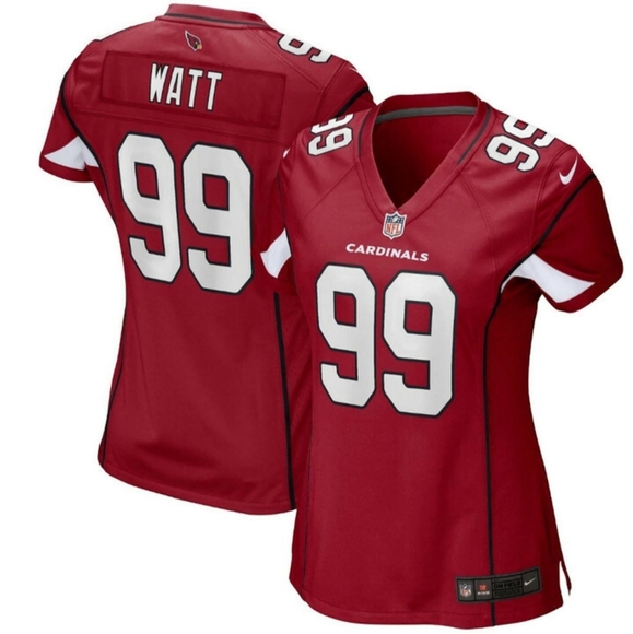 Nike Arizona Cardinals Jersey Womens Size XXL Loose Fit J.J. Watt #99 On Field - Picture 1 of 11